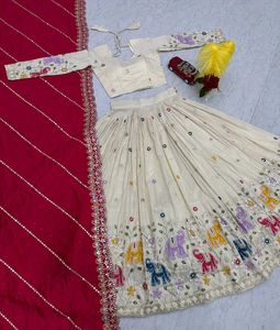 New Wedding Wear Silk Lehenga Choli