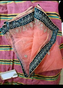 Velvet Rama Choli