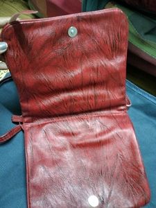 Maroon Sling Bag