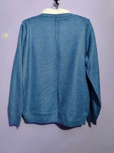 polo Stylish Blue Sweater