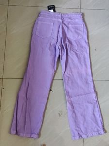 Flared Y2K Purple Pants