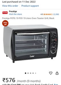 prestige oven