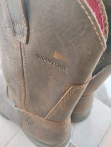Wolverine Brown Leather Boots- US Imported