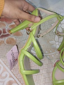 light Green Heels