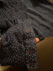 Transparent Blue Shirt