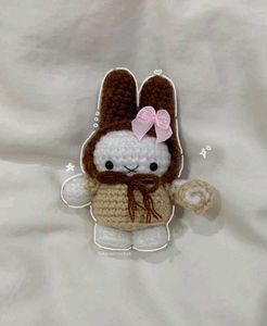 mini Crochet Bunny Plushie