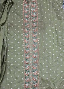 Elegant Green Embroidered Kurta