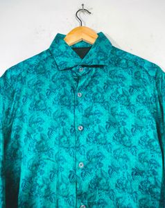 Turquoise Blue Couture Fit Shirts (Men&#39;s)