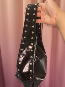 Forever 21 Black Faux Leather Bag