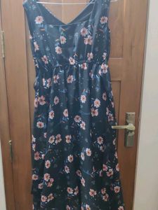 Floral Print Midi Dress