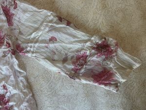 Floral Print Tunic Top