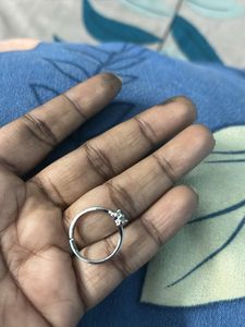 Elegant Silver Tone Ring