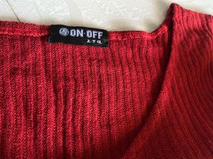 Stylish Red Floral Long Top | Size 34 Bust