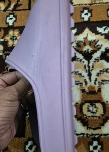 New women EVA Lavender Slippers in size 8