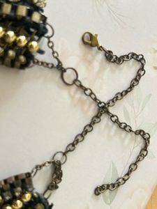 Statement Rhinestone Bib Necklace