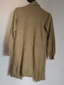 dusky brown colour cardigan