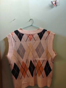 PRICE DROP!! Argyle Knit Sweater Vest