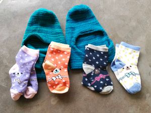 Baby Hats and Socks Bundle