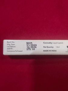 My Glamm Liquid Matte Lipstick Shade LM17 Pie Hunt