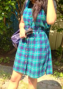 Mini Dress With Belt