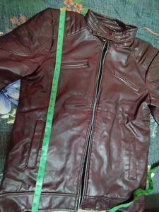 Pure Leather With Furr Mens Jacket