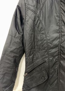 Stylish Black Quilted Jacket