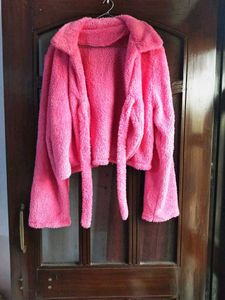 URBANIC Plush Crop Jacket