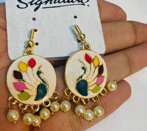 Signature Peacock Earrings