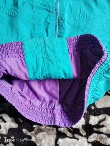 Cozy Accent Teal Jacket