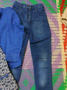 Shirt,Coat And Jeans Pant