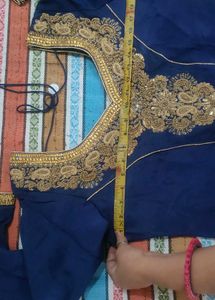 Beautiful heavy zardozi work kurti