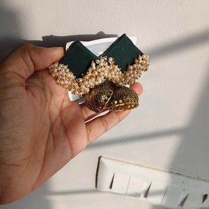 Ethnic Fabric Earrings