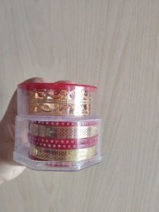 DAILY WEAR GOLDEN BANGLES 🥰- 2 PCS SET
