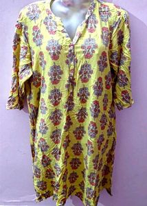 xxl branded yellow kurta