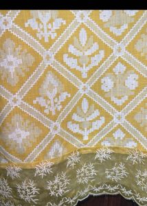 FASHOR Printed Yellow Kurta nd Palazzo