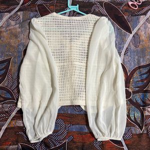 Floral Embroidered Cardigan