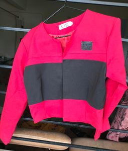 Stylish Red Black Jacket