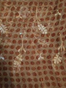 Elegant Tradition: Teal &amp; Crimson Designer Saree