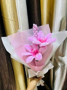Pink Artificial Flower Bouquet
