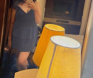 Navy Tiered Mini Dress