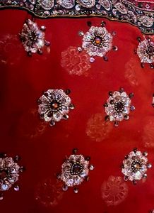Very Heavywork Partywear Bridal Saree💐💕