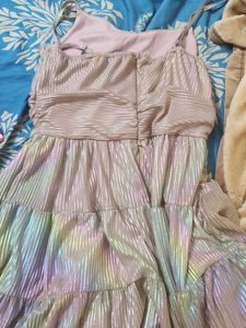 Sparkly Tiered Mini Dress