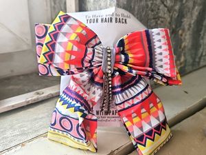 Funky Patterned Hair Bow