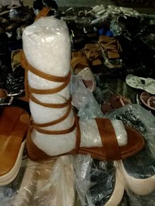 Brown Gladiator Sandals