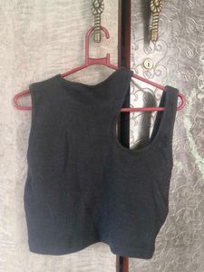 Black Crop Top