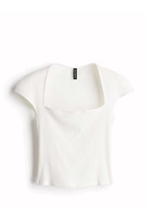 H&amp;M Square Neck Top