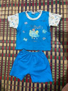 Kids Dress Set Blue