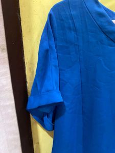 Blue Casual Top
