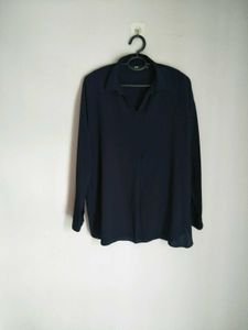 UNIQLO Navy Blue Shirt