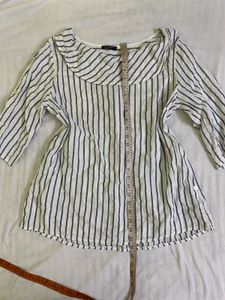 Striped Top Bust 36